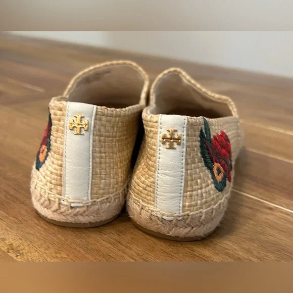 Tory Burch Raffia Flat Espadrilles 9.5 - Picture 3 of 8
